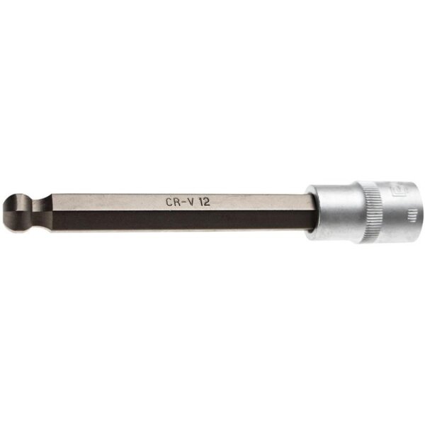 BGS Bit-Einsatz, 12 mm, Innen-6-kant m. Kugelkopf, 12,5 (1/2)