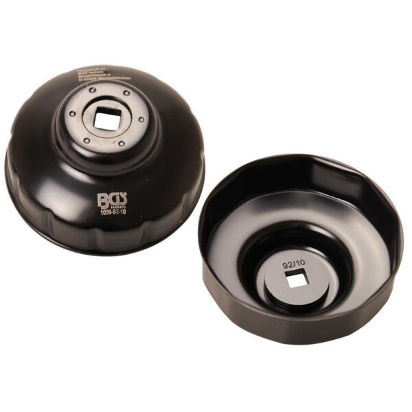 BGS Ölfilterkappe 92 mm x 10-kant