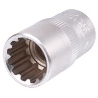 BGS Steckschlüssel-Einsatz, Gear Lock, 12,5 (1/2),...