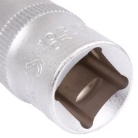 BGS Steckschlüssel-Einsatz, Gear Lock, 12,5 (1/2), 15 mm
