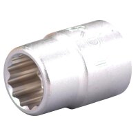 BGS Steckschlüsseleinsatz, 20 mm 3/4", 12-kant,...