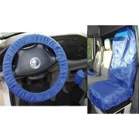 BGS Universal Sitz- und Lenkrad-Schonbezug-Set, Polyester