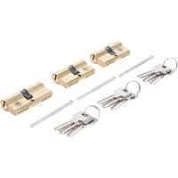 BGS DIY Messing-Schließzylinder-Satz |...