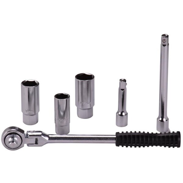 BGS DIY Zündkerzen-Werkzeug-Satz | Antrieb 10mm (3/8") | 6-tlg.