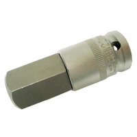 BGS Bit-Einsatz 12,5 (1/2), Innen-6-kant, 70 mm lang, 22 mm