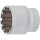 BGS Steckschlüssel-Einsatz Gear Lock | Antrieb Innenvierkant 12,5 mm (1/2") | SW 30 mm