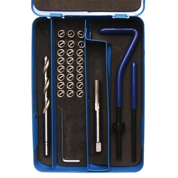 BGS Gewinde-Reparatur-Satz, M6x1.0, 29-tlg.