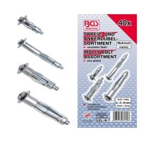 BGS Spreiz-/Ankerdübel-Sortiment | 40-tlg.