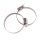 BGS Schlauchklemme, 32x50 mm, INOX, 10er Set