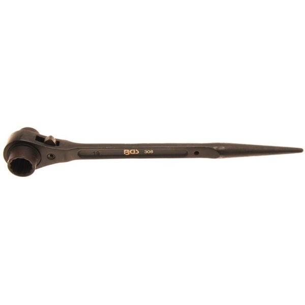BGS Gerüstbauer-Knarre 17x19 mm