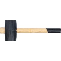 BGS DIY Gummihammer | Kopf-Ø 64 mm | 600 g